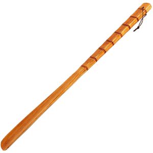 Stok Accessoires Professionele Lange Handvat Gereedschap Voor Senioren Thuis Opknoping Lus Lifter Draagbare Houten Schoenlepel Praktische