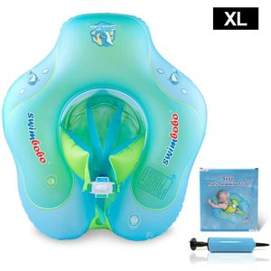 Baby Zwemmen Float Kinderen Zwemmen Opblaasbare Ring Met Veiligheid Ondersteuning Bodem Zwembad Accessoires Blauw Aankomst