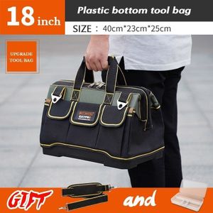 Tool Bag Elektricien Gereedschap Timmerwerk Hardware Reparatie Draagbare Opslag Organisatoren Box Werk Spanner Toolbox Kitbag Grote Toolkit