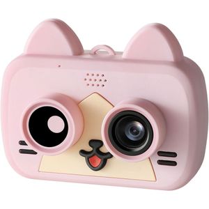 Kids Leuke Kat Gezicht Slimme Mobiele Telefoon Wifi Sync Camera Mini Digitale Camera Educatief Speelgoed Voor Kinderen Verjaardagsfeestje Speelgoed