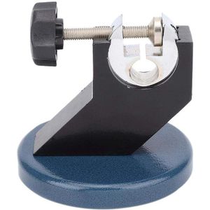 Precisie Micrometer Houder Stand, verstelbare Cast 0-100Mm Micrometer Stand Beugel Ronde Base Voor Schroefdraad Buiten Micromet