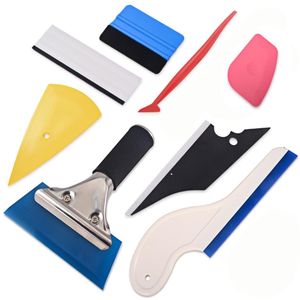 Foshio Carbon Fiber Magnetische Film Sticker Stok Zuigmond Wikkelen Tool Vinyl Wrap Auto Gereedschap Kit Window Tint Auto Accessoires