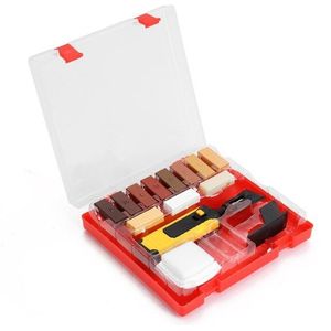 Laminaat Repareren Kit Wax Systeem Floor Werkblad Stevige Behuizing Chips Krassen Herstellen Tool Set Repair Hand Tool Kit