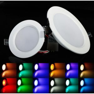 3 W 5 W 10 W RGB LED Panel Light met Remote Contr, LED Inbouw Verlichting Lamp, RGB Led Plafondlamp, Hal Lichten Wandlampen