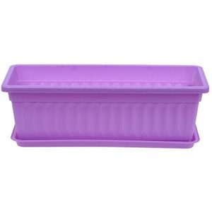 Bloempotten Plantenbakken Pot Trays Plastic Potten Creatieve Grote Vierkante Potten Voor Succulenten