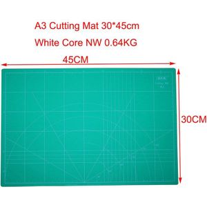 1 Pcs Cutting Mat Tekening Snijden Heerser Pad A2 45*60Cm Of A3 30*45Cm Of a4 22*30Cm Kantoor &amp; School Supplies