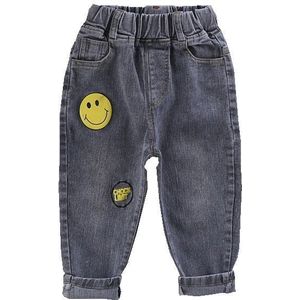 Zomer Kids Jongens Koreaanse Losse Rechte Denim Broek 1-8 Jaar Oude Kinderen Kleding Casual Jeans broek C80