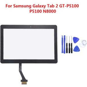 10.1 ''Vervanging Voor Samsung Galaxy Tab 2 GT-P5100 P5100 P5110 N8000 Touch Screen Panel Digitizer Vergadering Voor Glas