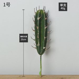 Kunstmatige Bloem Bonsai Simulatie Vetplanten Stekelige Cactus Woondecoratie Tropische Potplanten Kunstbloem