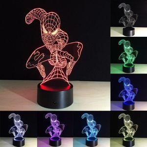 3d Verlichting Armatuur Voetbal LED Tafel Night Lamp Afstandsbediening RGB 7 Kleuren Veranderen Indoor Nachtverlichting Illusion Lamp