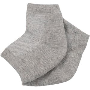 2 Stuks Glad Hydraterende Gel Spa Half Sokken Hak Voet Crack Reparatie Droog