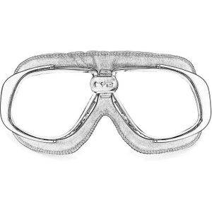 Motorfiets Bril Leather Motocross Goggles Eyewear Downhill Fiets Helm Googles Sport Zonnebril Voor Atv Dirt Bike 6 Kleuren