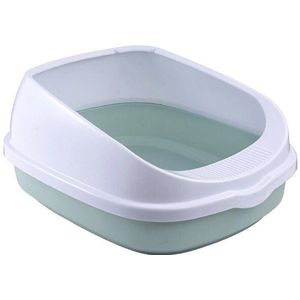 Puppy Kat Indoor Home Plastic Zandbak Met Scoop Kattenbak Hond Lade Hond Wc Ondersteek Teddy Anti-Splash Toilette