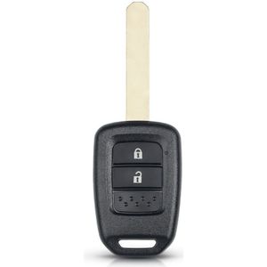 Keyyou Voor Honda Accord CR-V Fit Xrv Vezel Stad Jazz Civic Hrv Frv Auto Remote Key Case Fob 2/3/4 Knoppen Sleutel Shell Vervanging