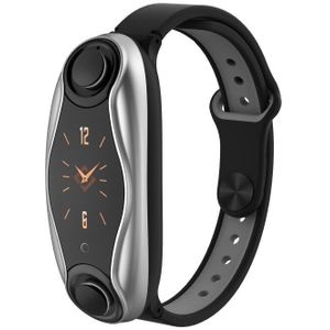 2 In 1 Smart Armband Draadloze Bluetooth 5.0 Headset Combo Running Music Polsband Oortelefoon Hartslag Fitness Tracker