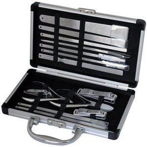 Nagelschaartje Kit Rvs Klem Cuticle Cutter Remover Dode Huid Clipper Set Cut Nail Care Pedicure Armor Tool Set
