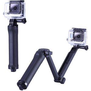 Voor Go Pro Stok 3 Manier Grip Waterdicht Monopod Selfie Stok Statief Stand Voor Gopro Hero 7 6 5 4 sessie Voor Yi 4K Sjcam Eken