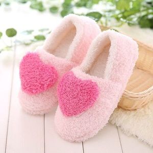 Winter Dames Warm Suede Liefde Katoen Slippers