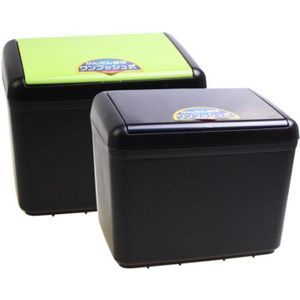 Auto Opslag Emmer Prullenbak Hoge Capaciteit Groen Zwart Drink Bottle Holder Vuilnis Doos Auto Container Doos Auto Opbergen Opruimen
