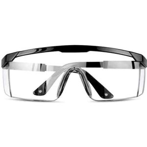 Veilig Slagvast Transparant Stofdicht Bril Anti-Vervuiling Anti-Splash Geïsoleerde Virus Lichtgewicht En Duurzaam