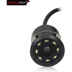 8 LED Auto Achteruitrijcamera 170 Graden HD Video Nachtzicht Omkeren Auto Parking Monitor CCD Waterdicht