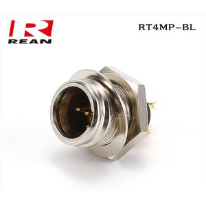 1Pcs Neutrik &#39;S Rean Mini Xlr Vrouwelijke RT4FC-B Vier-Pin Plug Draadloze Bodypack Hoofdtelefoon Hoofd Audio Speaker Hifi