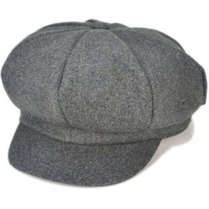 Peuter Baby Baret Hoed voor Jongens Meisjes Kinderen Newsboy Platte Pet Lente Herfst Solid Rood Zwart Grijs 2-6Y