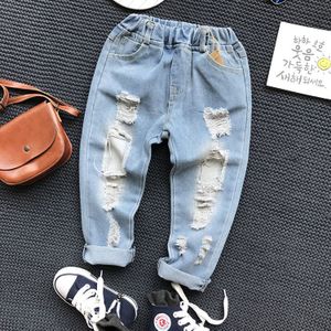 Kinderen Gebroken Gat Jeans Baby Jongens Meisjes Broek Casual Broek Mode Jeans 2-6yrs Kinderen Lente Herfst Kleding