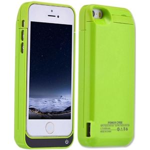 Leioua Batterij Case 4200 Mah Cover Case Laadstroom Externe Draagbare Power Bank Met Houder Voor Iphone 5 5c 5 S Se