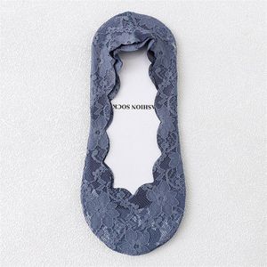 Kant Boot Sokken Vrouwen Onzichtbare Sokken Vrouwen Zomer Dunne Ondiepe Mond Sokken En Najaar Puur Katoen Bodem siliconen