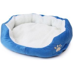 Warme Zachte Hond Bed Ronde Huisdier Lounger Kussen Manden voor Kleine Medium Grote Honden Kat Winter Hondenkennel Puppy Mat huisdier Bed 40*50cm