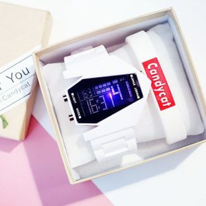 Vrouwen horloge sport Mannen eenvoudige LED mode jongen student leisure liefhebbers siliconen waterdicht smart lady quartz horloges