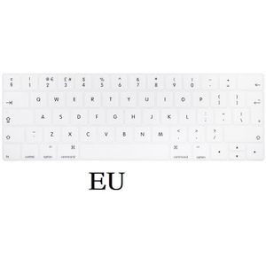 Silicon Waterdicht Toetsenbord Film Skin Eu Us Engels Keyboard Skin Voor Macbook Pro 13 15 Toetsenbord Cover A1989 a1990