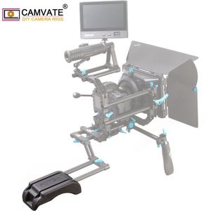 Camvate DP3000 M1Sponge Rubber Schouder Mount Pad Voor 15Mm Rod Support System (Dslr Camera/Video/Monitor /Camcorder Camera Dv/Dc