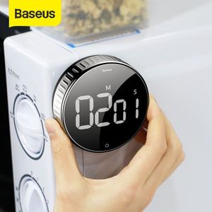 Baseus Led Digitale Kookwekker Magnetische Elektronische Koken Countdown Tijd Timer Oven Koken Timer Studie Stopwatch Wekker