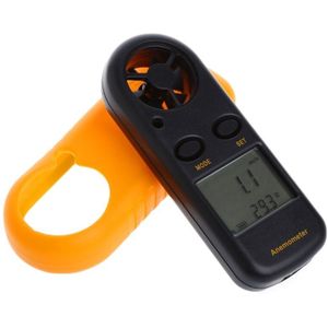 GM816 Mini Digitale Anemometer Windsnelheid Temperatuur Tester W/Lcd Backlight