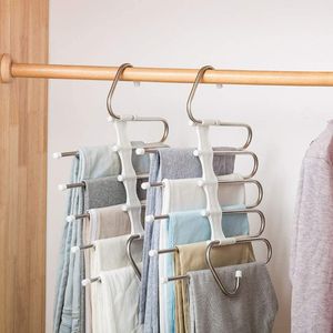 Multi-layer Broek Sjaal Opbergrek Haken Multifunctionele Slaapzaal Huishoudelijke Garderobe Rok Tie Kleding Hanger Organizer
