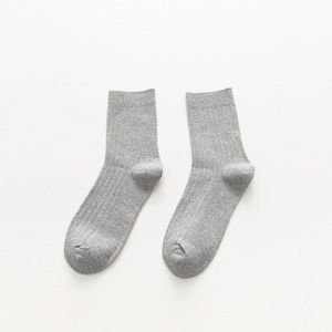 Heldere Kleur Man Korte Sokken Puur Katoen Business Gestreepte Effen Jonge Casual Party Jurk Lange Sokken Calcetines