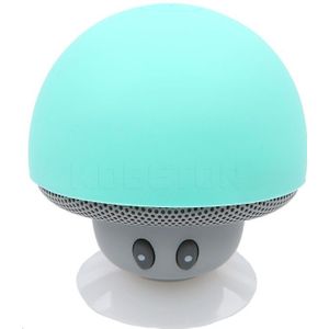 Kebidu Bluetooth Mini Mushroom Speaker Waterdichte Silicon Zuig Handenvrij Houder Muziekspeler voor Iphone 6 6S Android PC