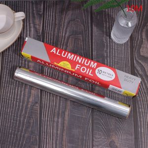 Wegwerp Aluminiumfolie Barbecue Aluminiumfolie Huishoudelijke Oven Bakken Food Grade Barbecue Aluminiumfolie Papier Bakken