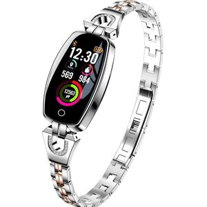 696 H8 Smart Armband Bloeddruk Hartslagmeter Fitness Tracker Smart Band Vrouwelijke Vrouwen Smartwatch