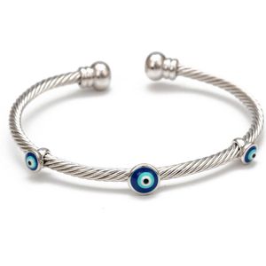 Lucky Eye Dropping Olie Turkse Evil Eye Armband Goud Zilver Kleur Armbanden Voor Vrouwen Mannen Mode-sieraden EY6761