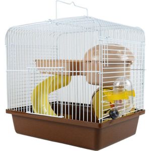 Kooi Voor Hamster Cavia Ratten Hamster Kooi Set Hamster Huis Draagbare Plastic Huisdier Nest Hamster Accessoires