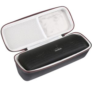 Draagbare Draadloze Bluetooth EVA Speaker Case voor Anker Soundcore Motion + Met Mesh Dual Pocket Audio Kabel Uitvoering Reistas
