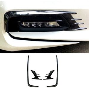 Voor Honda Accord 10Th Carbon Fiber Voorbumper Spoiler Spoilers Auto Mistlampen Decoratieve Cover