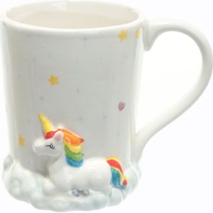 1 Stuk Leuke Eigenzinnige Regenboog Wolken Eenhoorn Mok Ik Dont Geloven In Mensen Koffie Cup Magische Fly Paard Thee Cup