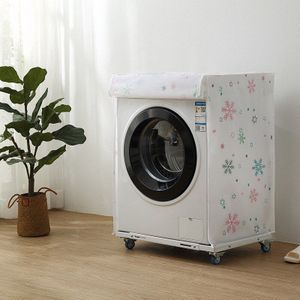 Huis Wasmachine Organizer Dust Covers Wasmachine Deksel Apparaat Waterproof Protector Jas Case Organisatie Accessoires