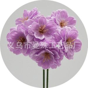 50 Stuks Goedkope Zeep Kersenbloesems Heads Romantische Bruiloft Valentijnsdag Bruiloft Home Decoratie Hand Bloem Art