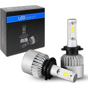 OcioDual 2x Lampen S2 H7 LED COB 72 W 8000LM 6500 K voor Auto Koplamp Wit Frio S2H7 Lamp Kit auto Light Lamp Vervangen