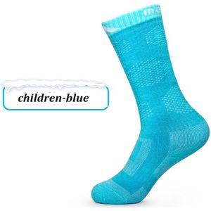 1 Paar Winter Skiën Thermische Sokken Mannen Vrouwen Kinderen Kleurrijke Skiën Voet Warmer Sokken Slijtvast Familie Sport Sokken